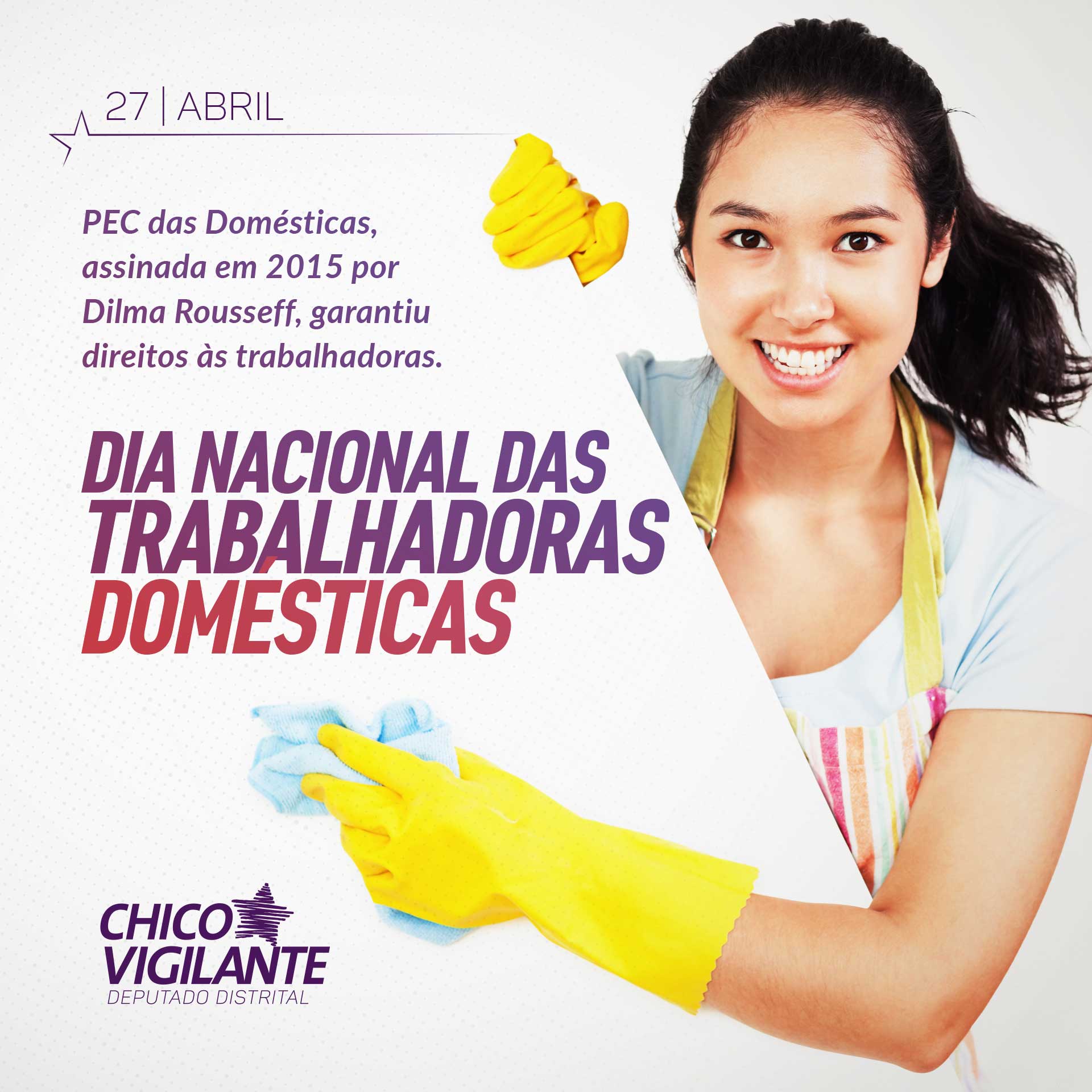 Dia Nacional das Trabalhadoras Domésticas