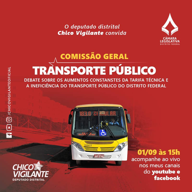 CLDF debate transporte público no DF