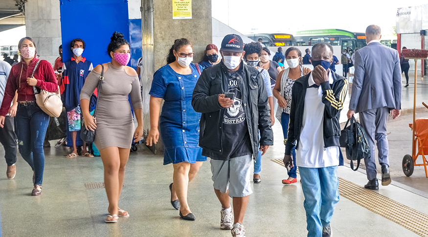Liberação de uso de máscaras depende de lei a ser votada pela CLDF, diz Chico Vigilante